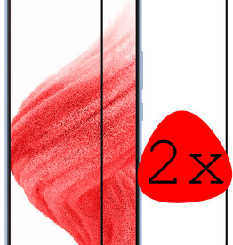 BASEY. BASEY. Samsung Galaxy A53 Screenprotector Glas Full Cover - 2 PACK