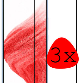 BASEY. BASEY. Samsung Galaxy A53 Screenprotector Glas Full Cover - 3 PACK