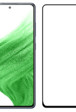 Nomfy Screenprotector Geschikt voor Samsung A53 Screenprotector Bescherm Glas - Screenprotector Geschikt voor Samsung Galaxy A53 Screen Protector Tempered Glass Full Screen Full Cover - 3 PACK