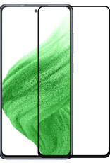 Nomfy Screenprotector Geschikt voor Samsung A53 Screenprotector Bescherm Glas - Screenprotector Geschikt voor Samsung Galaxy A53 Screen Protector Tempered Glass Full Screen Full Cover