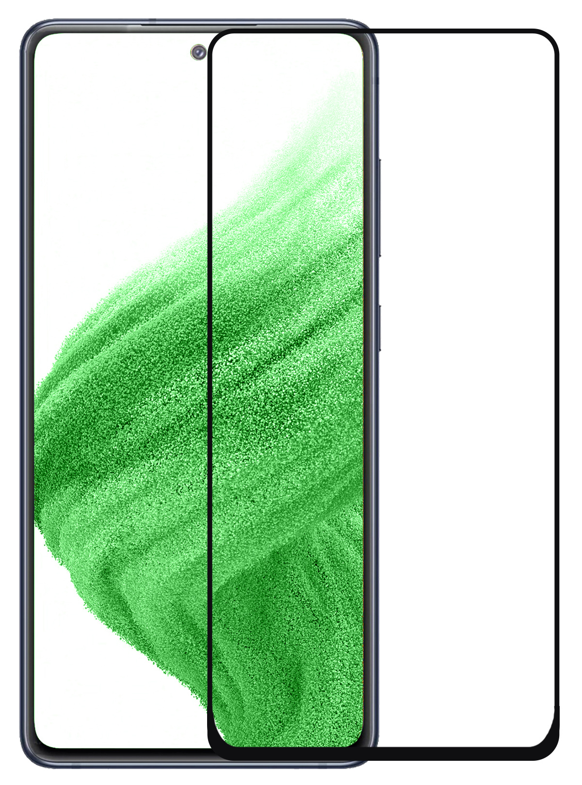 Samsung Galaxy A53 Screenprotector Bescherm Glas Full Cover - Samsung A53 Screen Protector 3D Tempered Glass