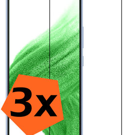 Nomfy Nomfy Samsung Galaxy A53 Screenprotector Glas - 3 PACK