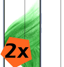 Nomfy Nomfy Samsung Galaxy A53 Screenprotector Glas - 2 PACK