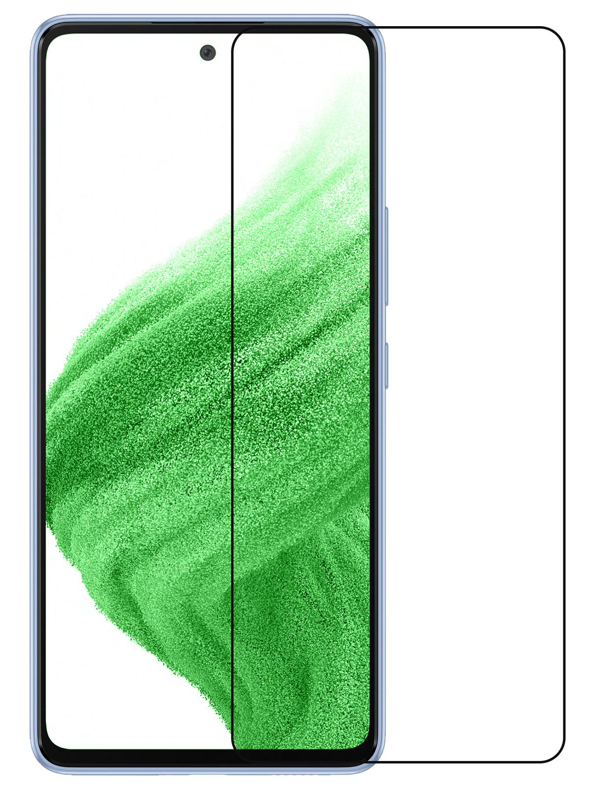 Nomfy Screenprotector Geschikt voor Samsung A53 Screenprotector Bescherm Glas Tempered Glass - Screenprotector Geschikt voor Samsung Galaxy A53 Screen Protector