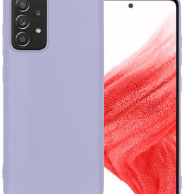 BASEY. BASEY. Samsung Galaxy A53 Hoesje Siliconen - Lila
