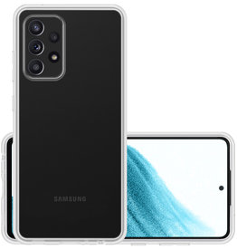NoXx NoXx Samsung Galaxy A53 Hoesje Siliconen - Transparant
