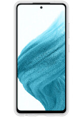 NoXx Hoes Geschikt voor Samsung A53 Hoesje Cover Siliconen Back Case Hoes - Transparant