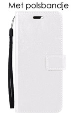 NoXx Samsung Galaxy A53 Hoesje Bookcase Flip Cover Book Case - Wit