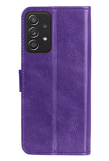 NoXx Samsung Galaxy A53 Hoesje Bookcase Flip Cover Book Case - Paars
