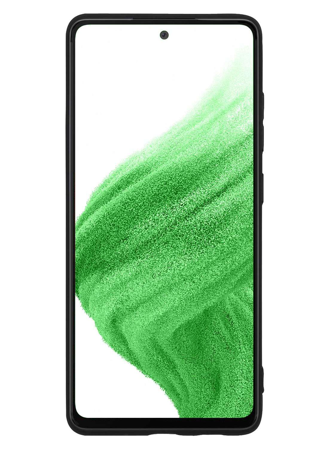 Samsung Galaxy A53 Hoesje Met Screenprotector - Samsung Galaxy A53 Case Zwart Siliconen - Samsung Galaxy A53 Hoes Met Screenprotector