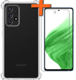 Nomfy Nomfy Samsung Galaxy A53 Hoesje Shockproof Met Screenprotector