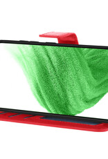 Nomfy Hoesje Geschikt voor Samsung A53 Hoes Bookcase Flipcase Book Cover Met Screenprotector - Hoes Geschikt voor Samsung Galaxy A53 Hoesje Book Case - Rood