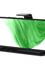 Nomfy Hoesje Geschikt voor Samsung A53 Hoes Bookcase Flipcase Book Cover Met Screenprotector - Hoes Geschikt voor Samsung Galaxy A53 Hoesje Book Case - Zwart