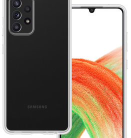 BASEY. BASEY. Samsung Galaxy A33 Hoesje Siliconen - Transparant