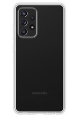 BASEY. Hoes Geschikt voor Samsung A33 Hoesje Siliconen Back Cover Case - Hoesje Geschikt voor Samsung Galaxy A33 Hoes Cover Hoesje - Transparant