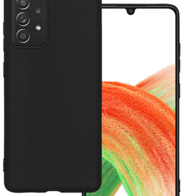 BASEY. BASEY. Samsung Galaxy A33 Hoesje Siliconen - Zwart