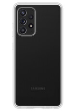Nomfy Hoesje Geschikt voor Samsung A33 Hoesje Siliconen Cover Case - Hoes Geschikt voor Samsung Galaxy A33 Hoes Back Case - Transparant