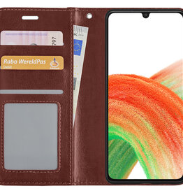 BASEY. BASEY. Samsung Galaxy A33 Hoesje Bookcase - Bruin