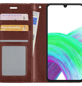 Nomfy Nomfy Samsung Galaxy A33 Hoesje Bookcase - Bruin