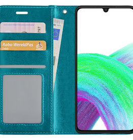 Nomfy Nomfy Samsung Galaxy A33 Hoesje Bookcase - Turquoise