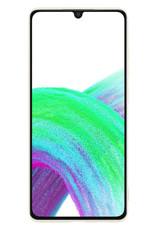 Nomfy Hoesje Geschikt voor Samsung A33 Hoesje Siliconen Cover Case Met 2x Screenprotector - Hoes Geschikt voor Samsung Galaxy A33 Hoes Back Case - Wit