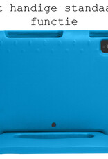 BASEY. Hoesje Geschikt voor iPad Air 2022 Hoesje Kinder Hoes Shockproof Kinderhoes - Kindvriendelijk Hoesje Geschikt voor iPad Air 5 2022 Hoes Kids Case - Blauw