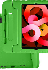BASEY. Hoesje Geschikt voor iPad Air 2022 Hoesje Kinder Hoes Shockproof Kinderhoes - Kindvriendelijk Hoesje Geschikt voor iPad Air 5 2022 Hoes Kids Case - Groen