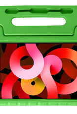 BASEY. Hoesje Geschikt voor iPad Air 2022 Hoesje Kinder Hoes Shockproof Kinderhoes - Kindvriendelijk Hoesje Geschikt voor iPad Air 5 2022 Hoes Kids Case - Groen