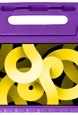 NoXx Hoesje Geschikt voor iPad Air 2022 Hoesje Kinderhoes Shockproof Hoes Kids Case - Paars