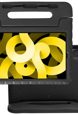 NoXx Hoesje Geschikt voor iPad Air 2022 Hoesje Kinderhoes Shockproof Hoes Kids Case - Zwart