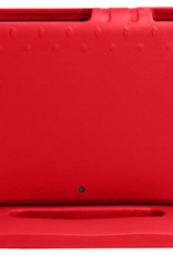 Nomfy Hoes Geschikt voor iPad Air 2022 Hoes Bumper Kindvriendelijk Kids Case Kinderhoes - Hoesje Geschikt voor iPad Air 5 2022 Hoesje Shockproof Cover Hoes - Rood