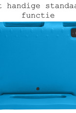 BASEY. Hoesje Geschikt voor iPad Air 2022 Hoesje Kinder Hoes Shockproof Kinderhoes Met Screenprotector - Kindvriendelijk Hoesje Geschikt voor iPad Air 5 2022 Hoes Kids Case - Blauw