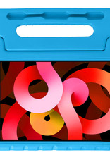 BASEY. Hoesje Geschikt voor iPad Air 2022 Hoesje Kinder Hoes Shockproof Kinderhoes Met Screenprotector - Kindvriendelijk Hoesje Geschikt voor iPad Air 5 2022 Hoes Kids Case - Blauw