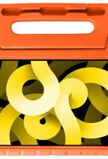 NoXx Hoesje Geschikt voor iPad Air 2022 Hoesje Kinderhoes Shockproof Hoes Kids Case Met Screenprotector - Oranje