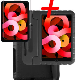 BASEY. BASEY. iPad Air 5 Kinderhoes Met Screenprotector - Zwart