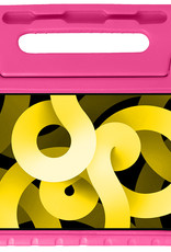 NoXx Hoesje Geschikt voor iPad Air 2022 Hoesje Kinderhoes Shockproof Hoes Kids Case Met 2x Screenprotector - Roze