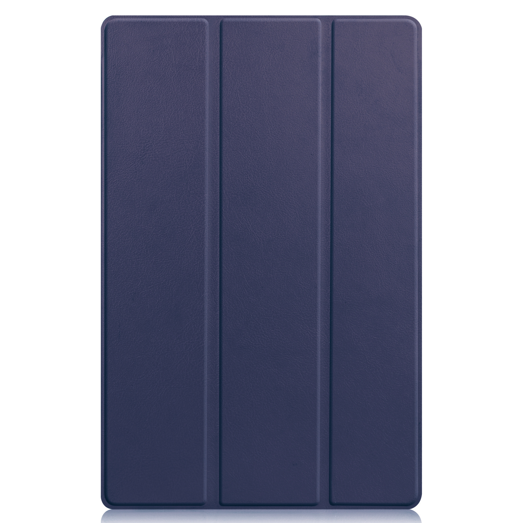 BASEY. Hoesje Geschikt voor Lenovo Tab P11 Hoes Case Tablet Hoesje Tri-fold Met Screenprotector - Hoes Geschikt voor Lenovo Tab P11 Hoesje Hard Cover Bookcase Hoes - Donkerblauw