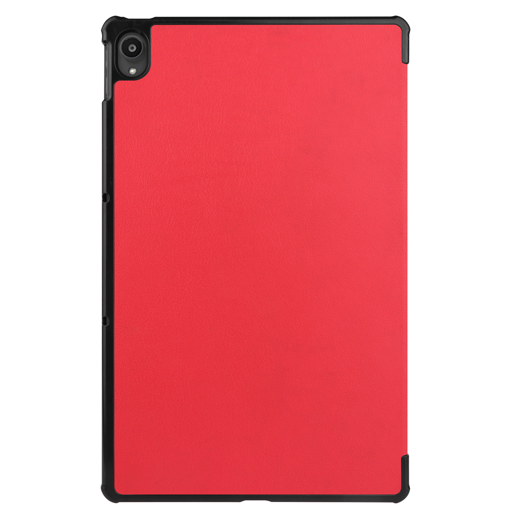 NoXx Lenovo Tab P11 Hoesje Case Hard Cover Hoes Book Case + Screenprotector - Rood
