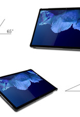 Nomfy Hoes Geschikt voor Lenovo Tab P11 Hoes Tri-fold Tablet Hoesje Case Met Screenprotector - Hoesje Geschikt voor Lenovo Tab P11 Hoesje Hardcover Bookcase - Bloesem