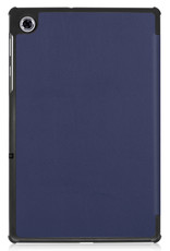BASEY. Hoesje Geschikt voor Lenovo Tab M10 FHD Plus 2nd Gen Hoes Case Tablet Hoesje Tri-fold Met Screenprotector - Hoes Geschikt voor Lenovo Tab M10 FHD Plus (2e Gen) Hoesje Hard Cover Bookcase Hoes - Donkerblauw