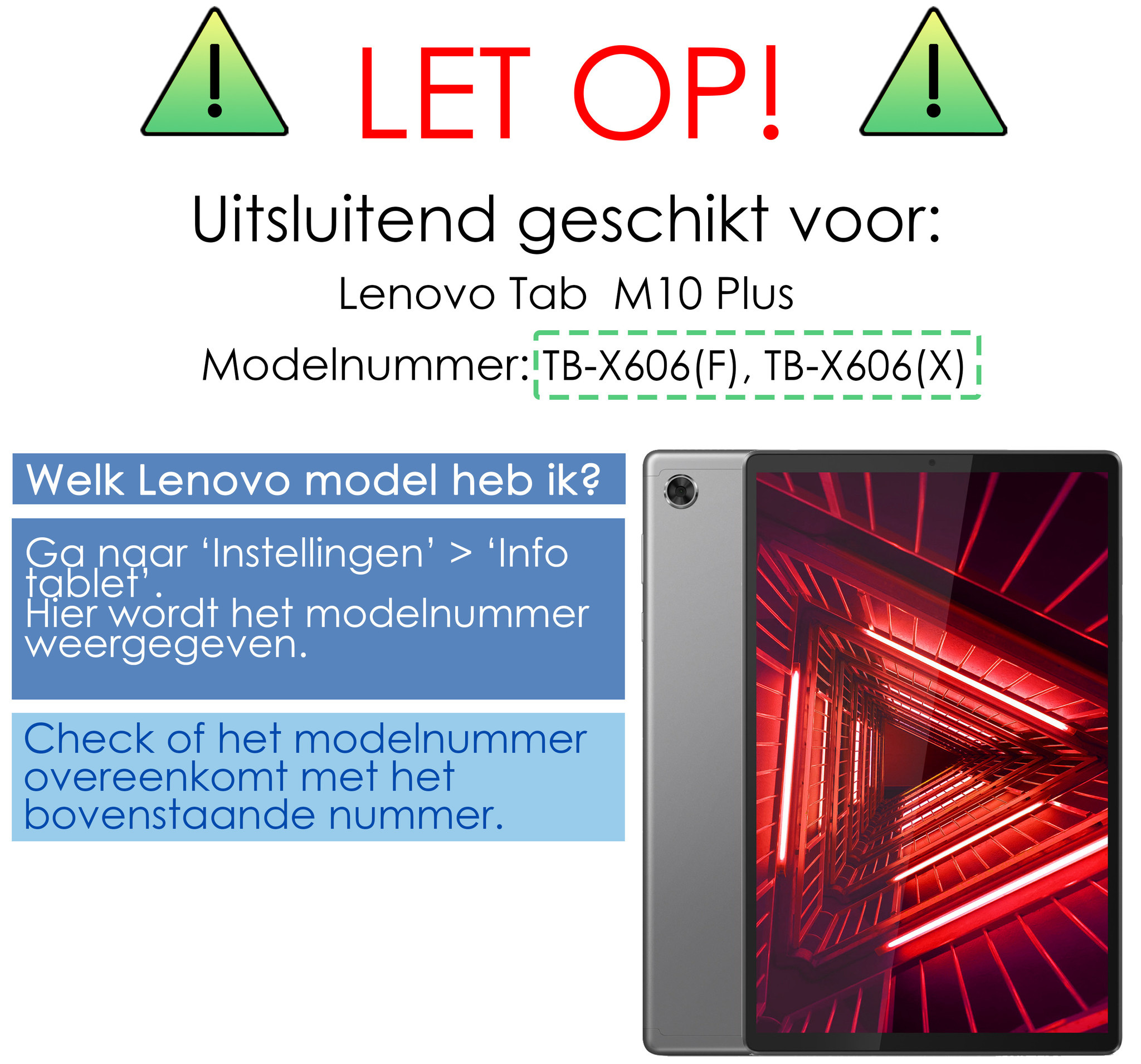 NoXx Hoesje Geschikt voor Lenovo Tab M10 FHD Plus 2nd Gen Hoesje Case Hard Cover Hoes Book Case Met Screenprotector - Donkergroen