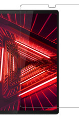 NoXx Hoesje Geschikt voor Lenovo Tab M10 FHD Plus 2nd Gen Hoesje Case Hard Cover Hoes Book Case Met Screenprotector - Rood