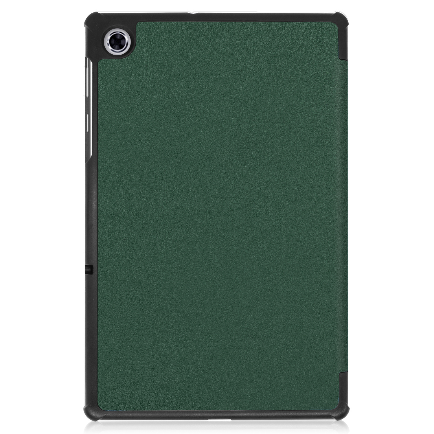 Nomfy Hoes Geschikt voor Lenovo Tab M10 FHD Plus 2nd Gen Hoes Tri-fold Tablet Hoesje Case Met Screenprotector - Hoesje Geschikt voor Lenovo Tab M10 FHD Plus (2e Gen) Hoesje Hardcover Bookcase - Donkergroen