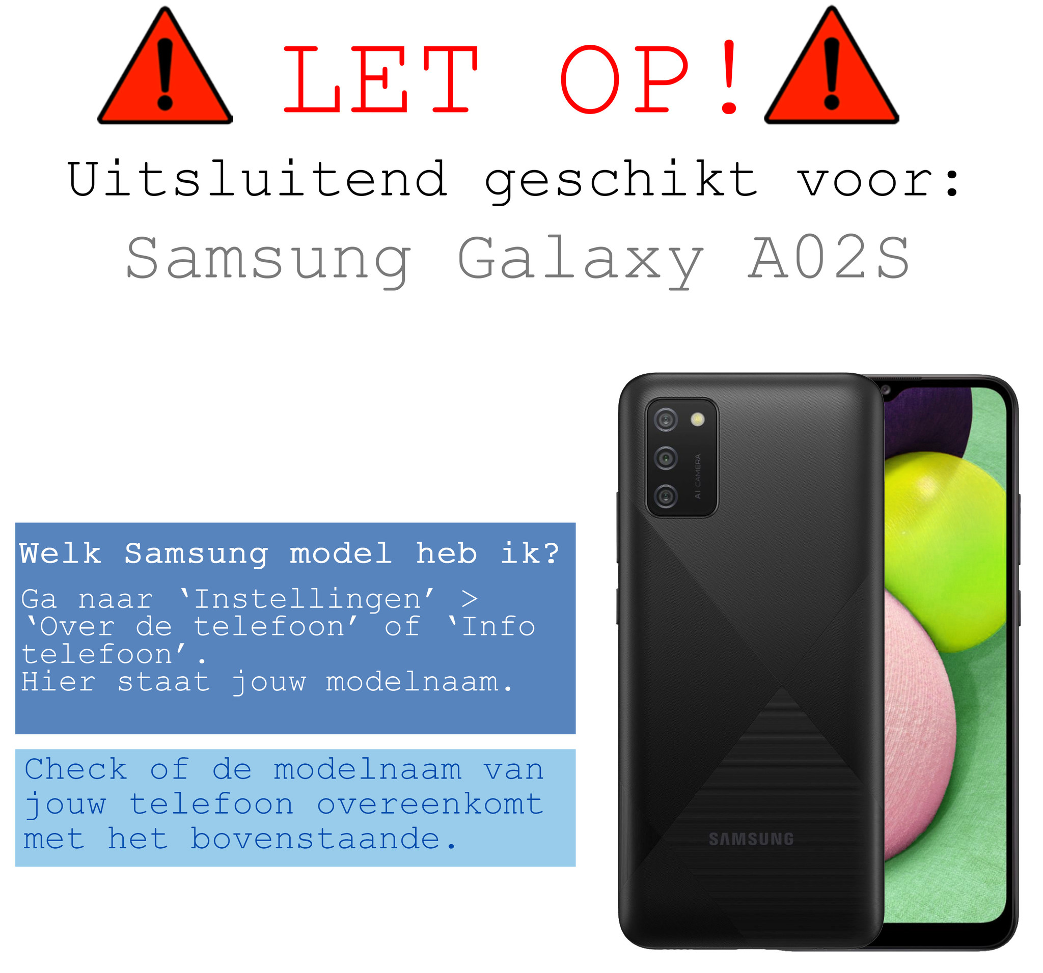 BASEY. Hoes Geschikt voor Samsung A02s Hoesje Shock Proof Case Hoes - Hoesje Geschikt voor Samsung Galaxy A02s Hoes Cover Shockproof - Transparant - 2 Stuks