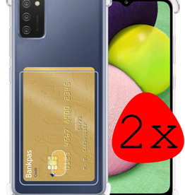 BASEY. BASEY. Samsung Galaxy A03s Hoesje Pashouder - 2 PACK