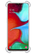 BASEY. Hoes Geschikt voor Samsung A20e Hoesje Shock Proof Case Hoes - Hoesje Geschikt voor Samsung Galaxy A20e Hoes Cover Shockproof - Transparant - 2 Stuks