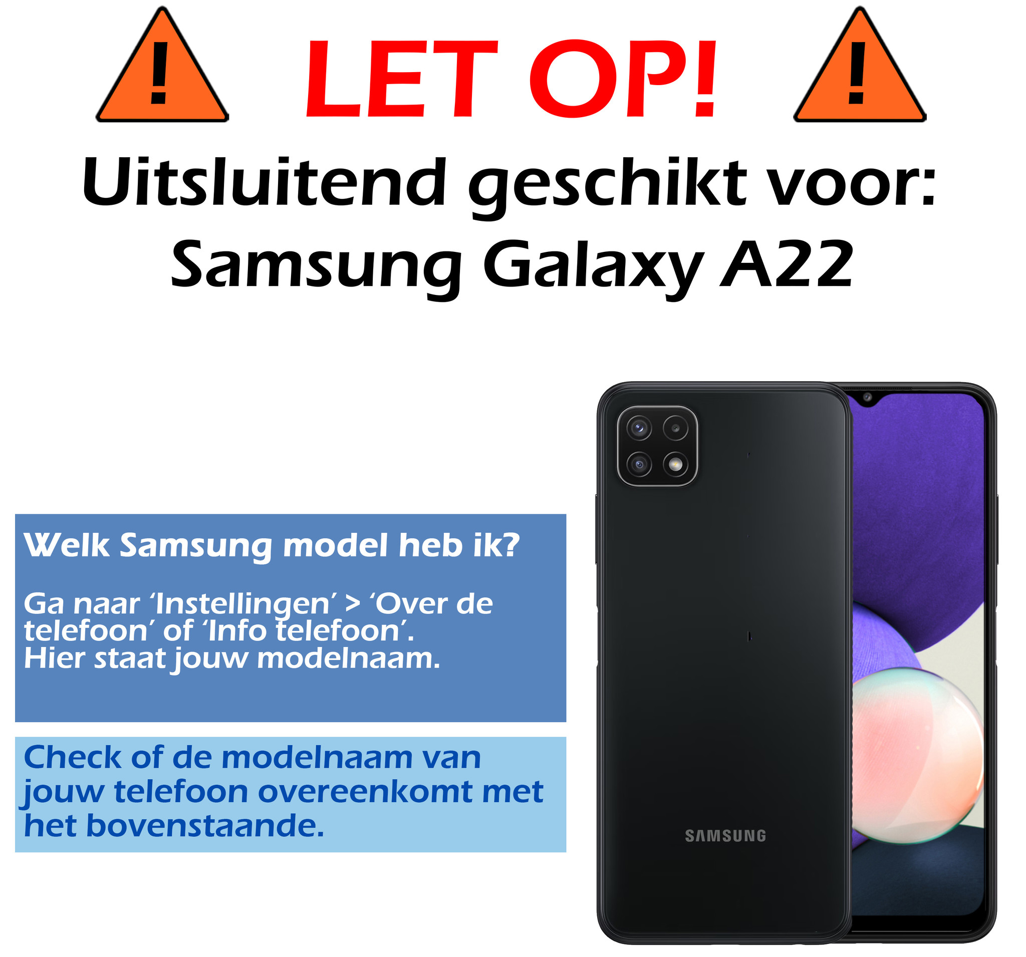 Nomfy Hoesje Geschikt voor Samsung A22 5G Hoesje Pasjeshouder Shockproof Pas Houder - Hoesje Geschikt voor Samsung Galaxy A22 5G Hoes Met Kaarthouder - Transparant