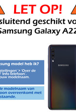 Nomfy Hoesje Geschikt voor Samsung A50/A50s Hoesje Pasjeshouder Shockproof Pas Houder - Hoesje Geschikt voor Samsung Galaxy A50/A50s Hoes Met Kaarthouder - Transparant - 2 PACK