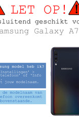 BASEY. Hoes Geschikt voor Samsung A70/A70s Hoesje Shock Proof Case Hoes - Hoesje Geschikt voor Samsung Galaxy A70/A70s Hoes Cover Shockproof - Transparant