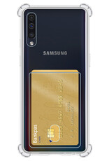 BASEY. Hoes Geschikt voor Samsung A70/A70s Hoesje Shock Proof Case Hoes - Hoesje Geschikt voor Samsung Galaxy A70/A70s Hoes Cover Shockproof - Transparant - 2 Stuks